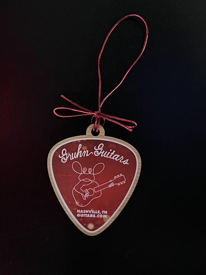 Gruhn Guitars Christmas Ornament