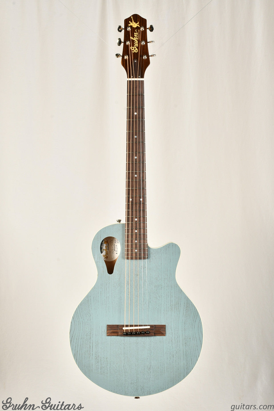 Gruhn Versitar Thinline Ash / Ash - Dark Turquoise New AM9538