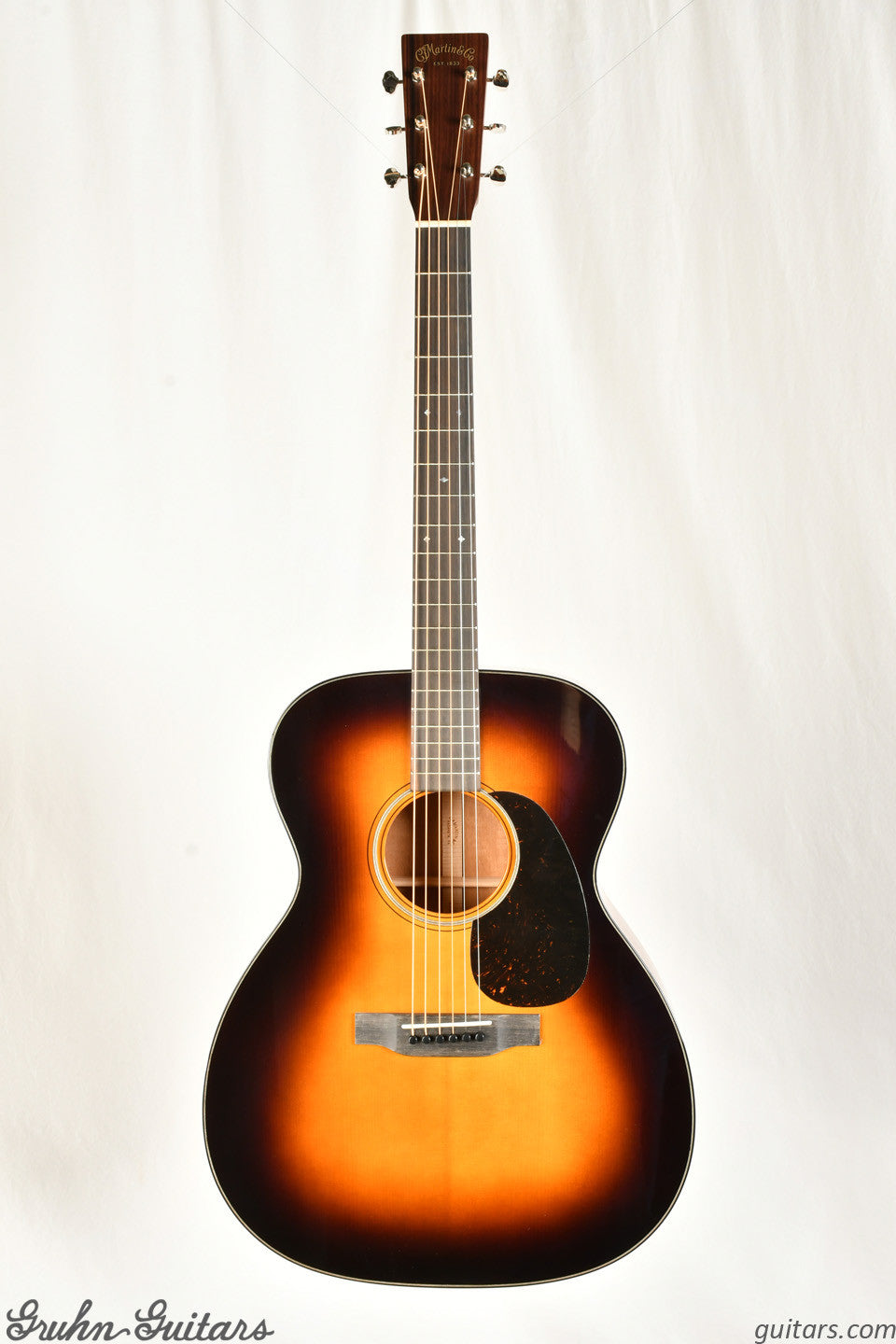 Martin Special Gruhn Spec 18 Style 0000 w/ Sinker Mahogany - Sunburst New AB13523