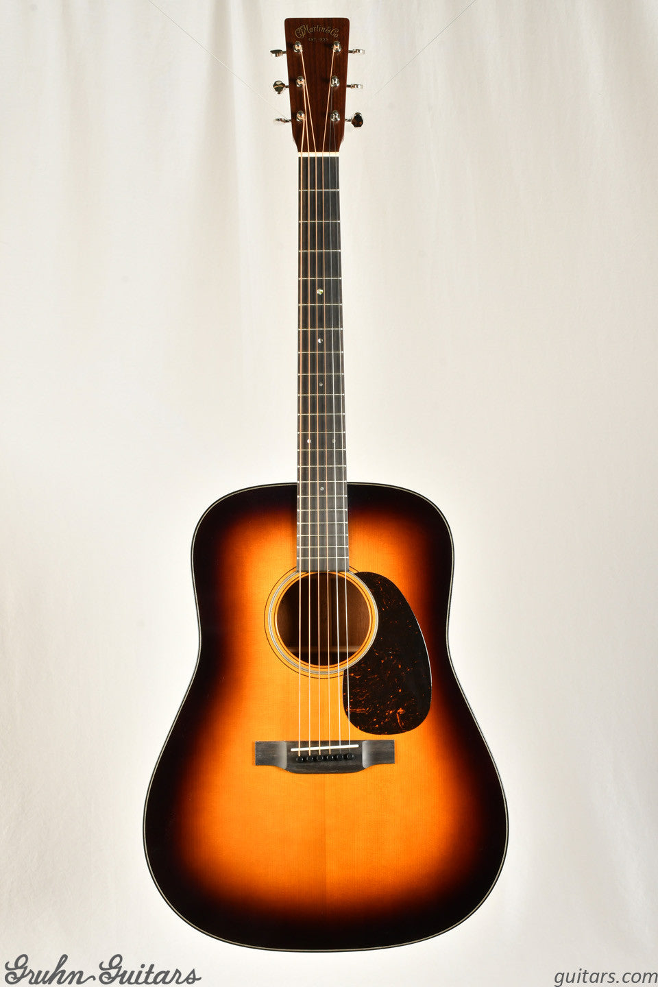 Martin Special Gruhn Spec 18 Style Dreadnought w/ Sinker Mahogany - Sunburst New AA13513