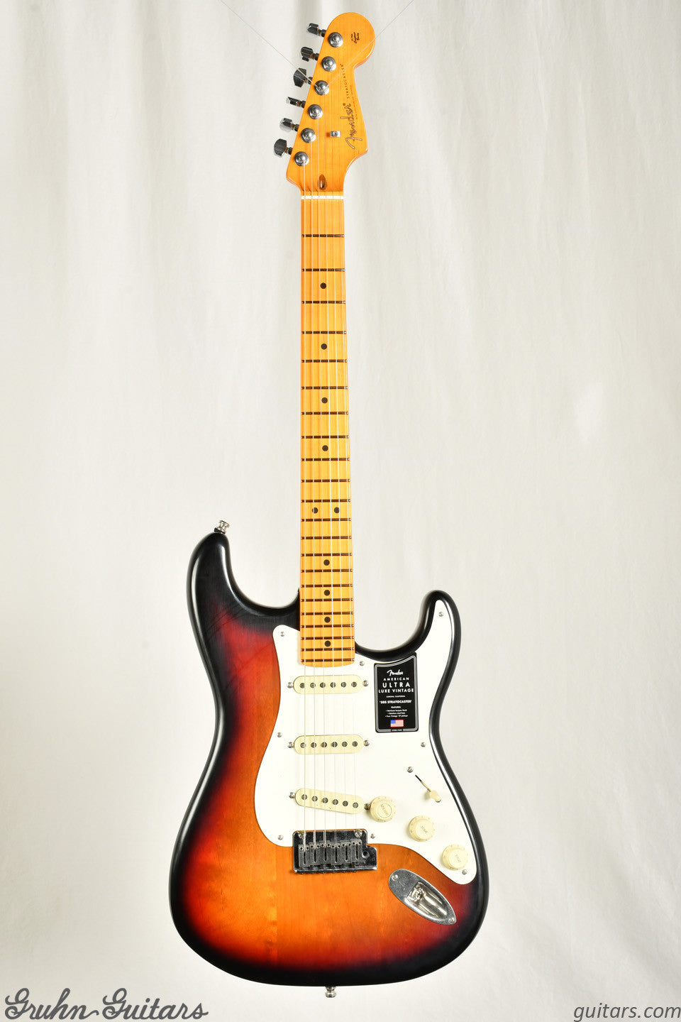 Fender American Ultra Luxe Vintage 50s Stratocaster Maple Fingerboard - 3 Color Sunburst New EF10596
