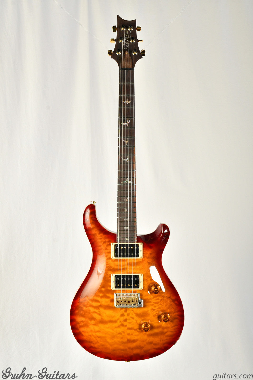 Paul Reed Smith Custom 24 - 10 TOP - Quilt Cherry Sunburst 2003 EZ6082