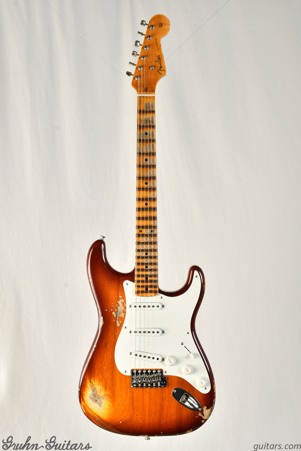 Fender Custom Shop Special Run -1955 Stratocaster Heavy Relic - Faded Violin Burst New EF10699