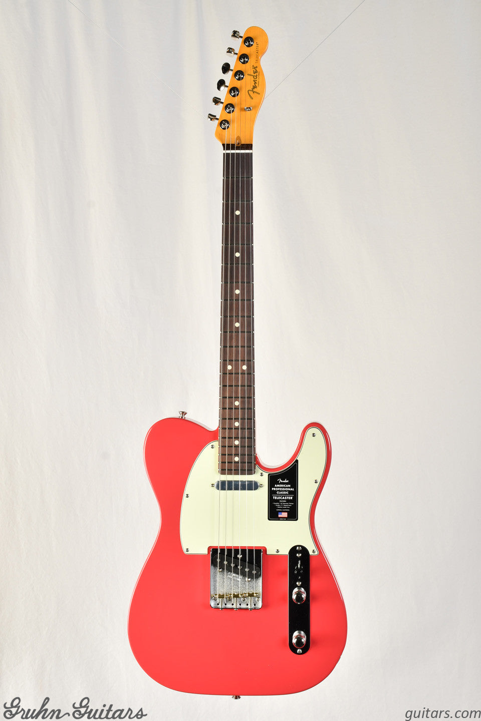 Fender American Professional Classic Telecaster Rosewood Fingerboard - Faded Dakota Red New EF10716