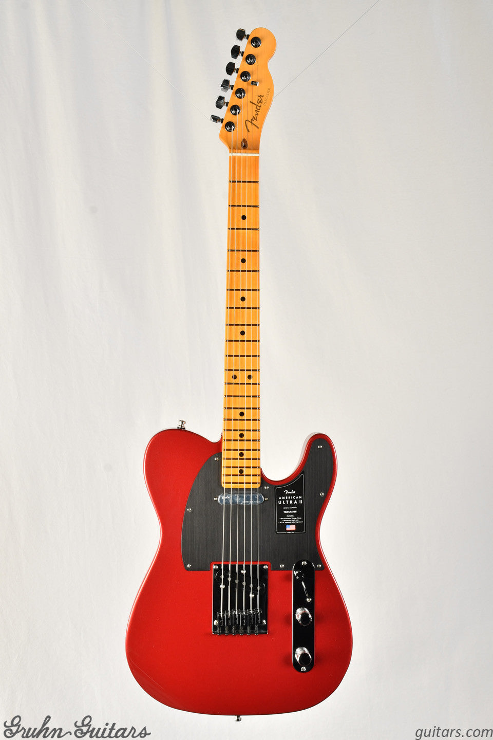 Fender American Ultra II Telecaster Maple Fingerboard - Sinister Red New EF10721