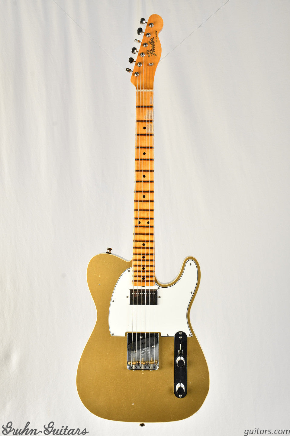 Fender Custom Shop POMO Telecaster Journeyman w/ CC - Aged Aztec Gold 2023 EF10723