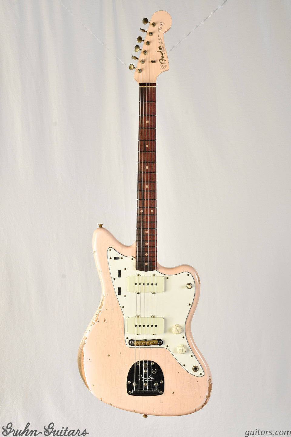 Fender Custom Shop Limited Run 63 Jazzmaster Relic - Aged Shell Pink MHC New EF10732
