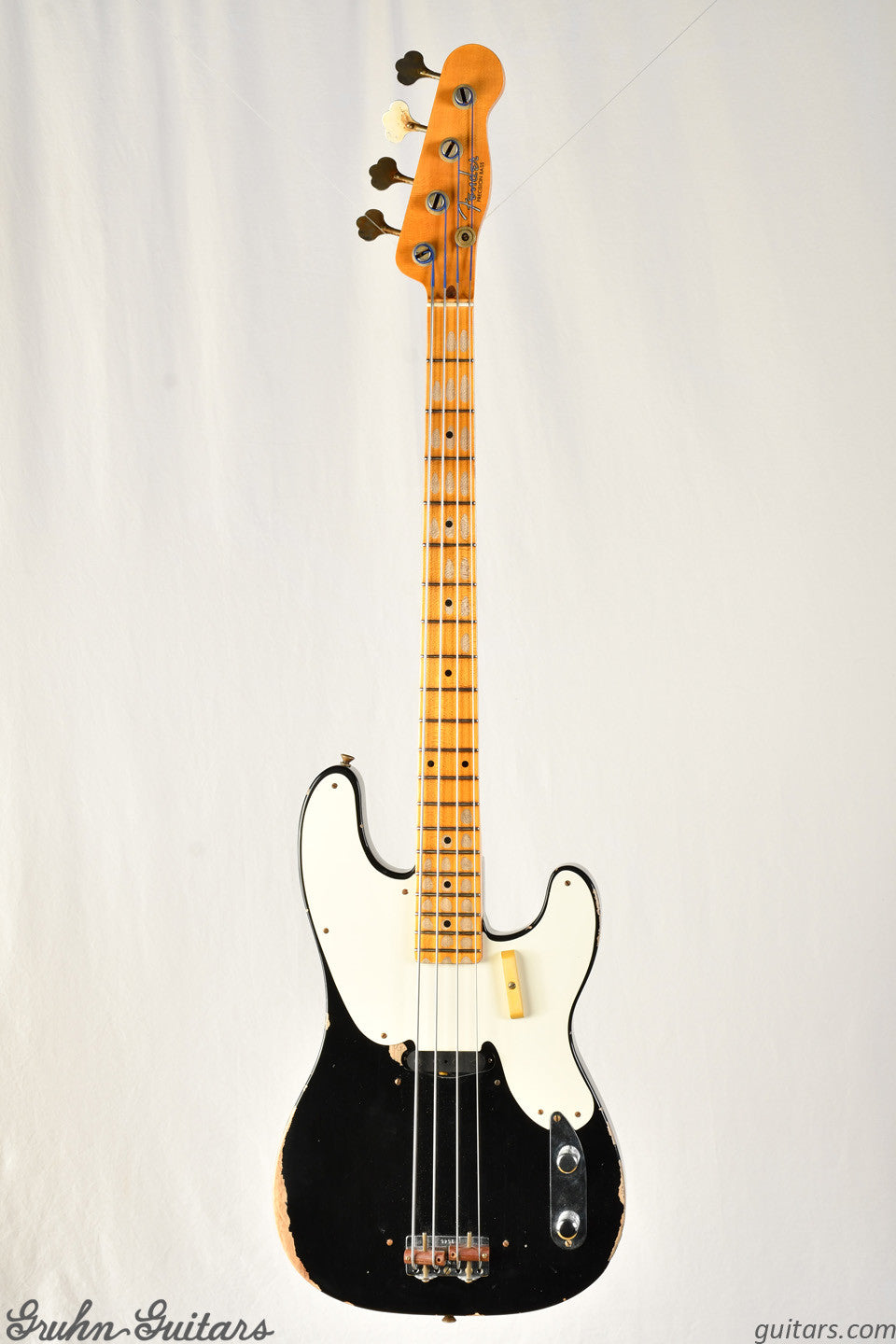 Fender Custom Shop Limited 51 Precision Bass Heavy Relic - Aged Black 2022 BF3413
