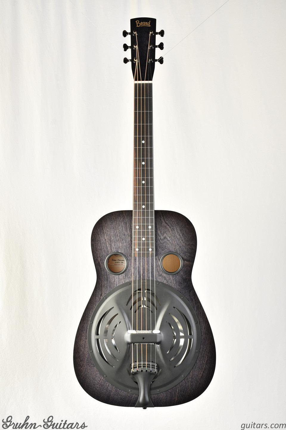 Beard Radio Standard E Squareneck - Black Ice New RG5563