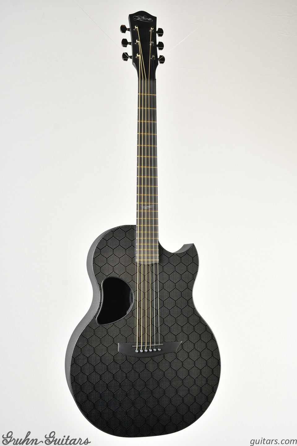 McPherson Carbon Sable Honeycomb Black Hardware CSHBLKBLK2 New AM9783