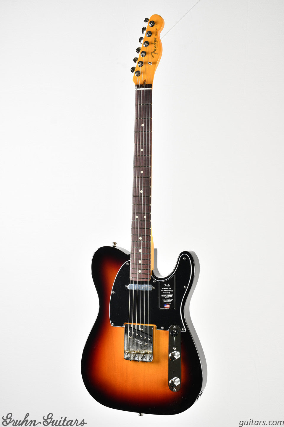 Fender American Professional Classic Telecaster Rosewood Fingerboard - 3 Color Sunburst New EF10754