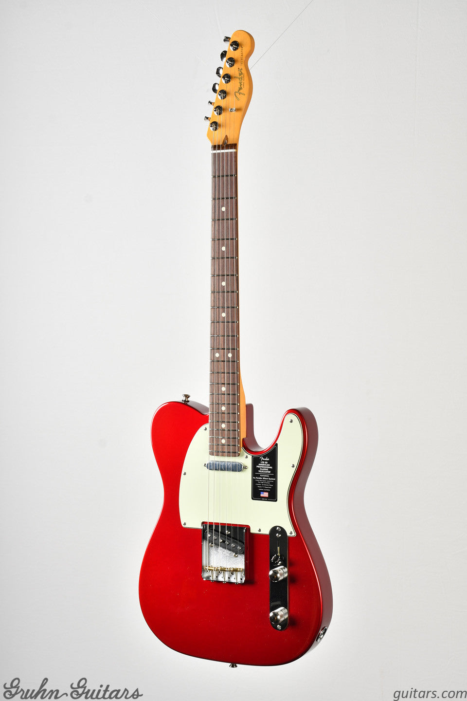 Fender Limited Edition American Professional Classic Telecaster (Silent System) - Candy Apple Red New EF10769