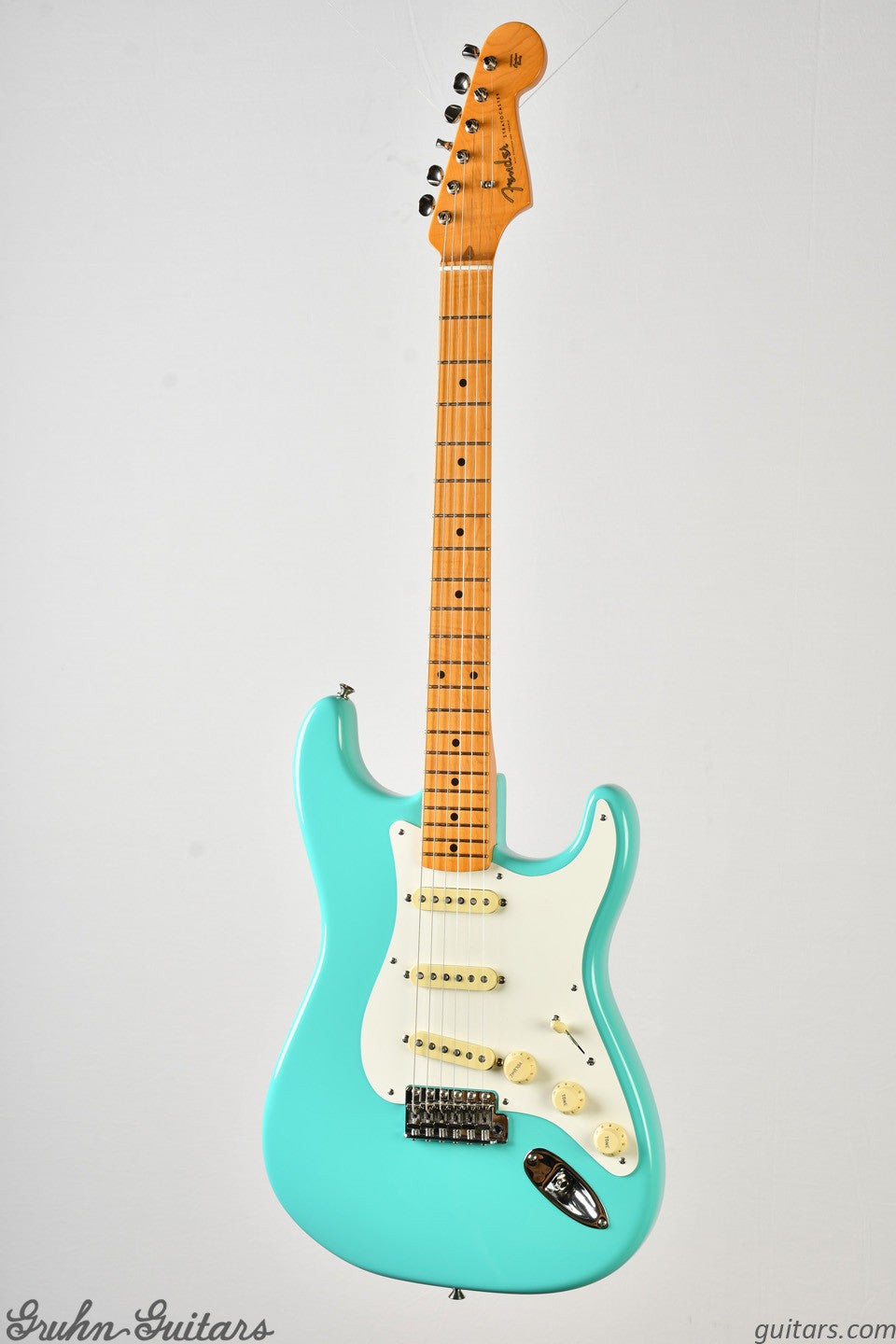 Fender American Vintage II 1957 Stratocaster Maple Fingerboard - Sea Foam Green 2023 EF10774