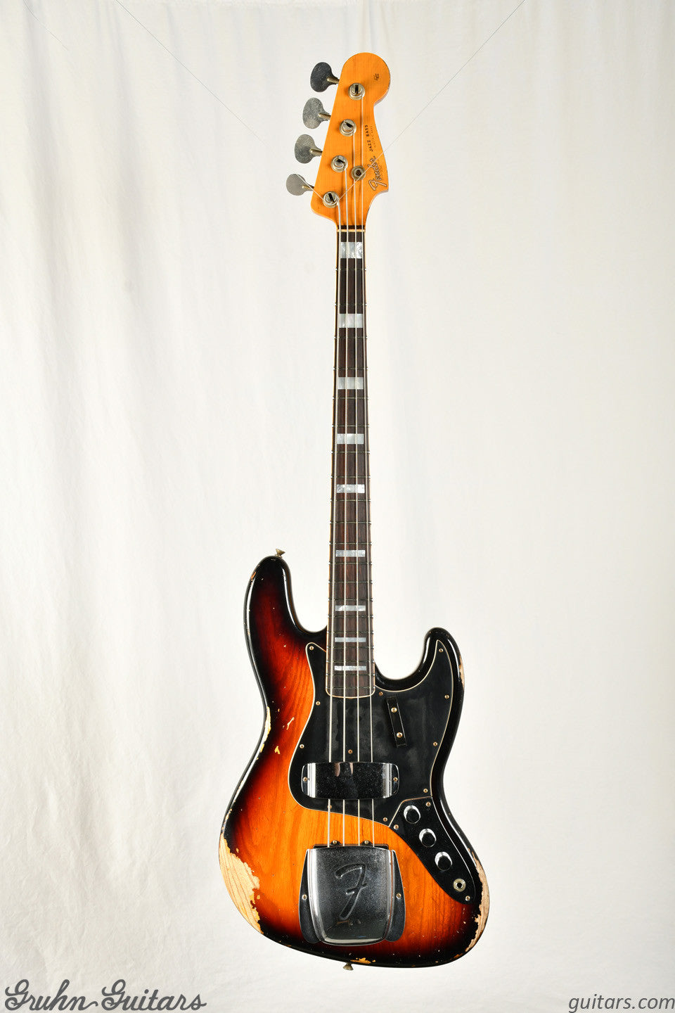 Fender Custom Shop Limited Custom Jazz Bass Heavy Relic - Faded Aged 3 Color Sunburst New BF3348