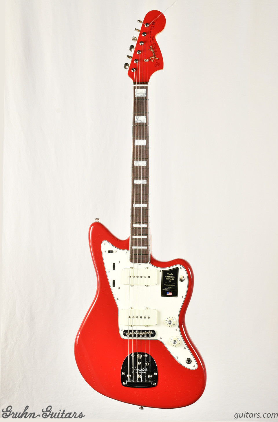 Fender American Vintage II 1966 Jazzmaster Rosewood Fingerboard - Dakota Red New EF10444