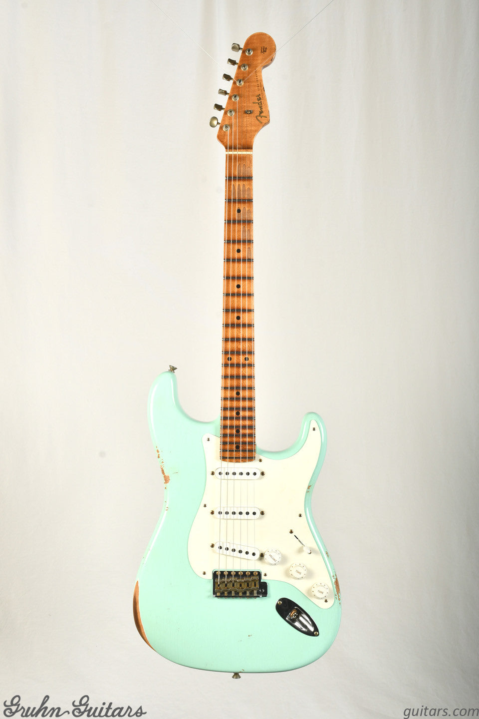 Fender Custom Shop 1955 Stratocaster Relic - Surf Green New EF10450