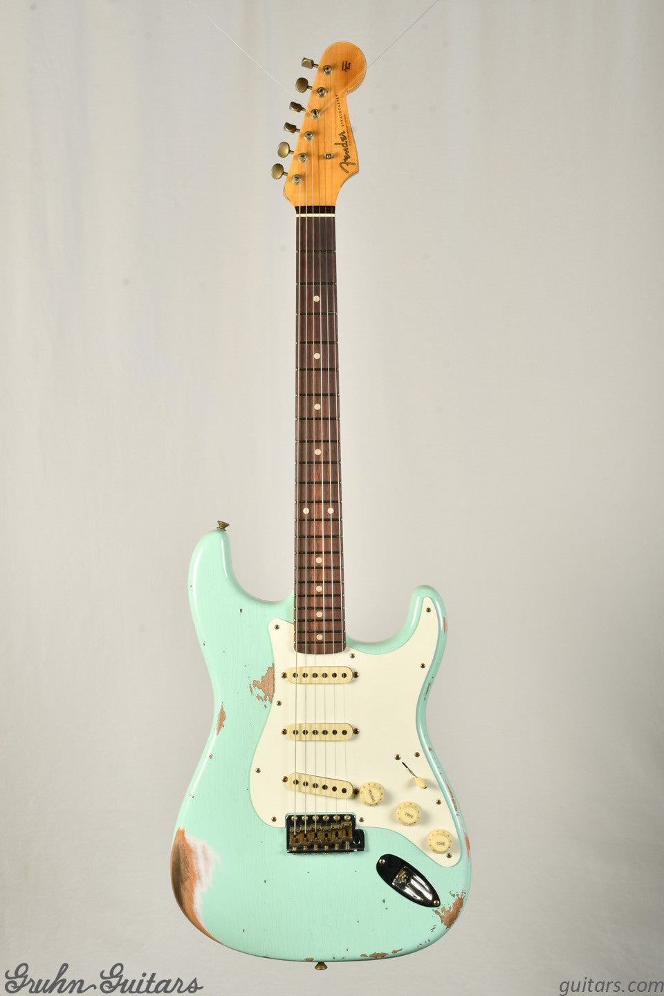 Fender Custom Shop 1959 Stratocaster Heavy Relic - Faded Aged Surf Green New EF10479