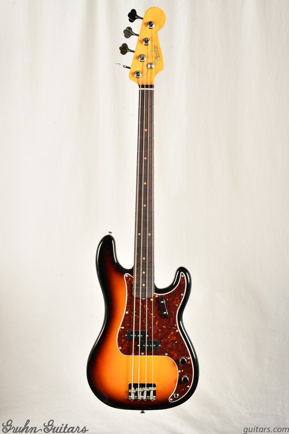 Fender American Vintage II 1960 Precision Bass Rosewood Fingerboard - 3 Color Sunburst New BF3361