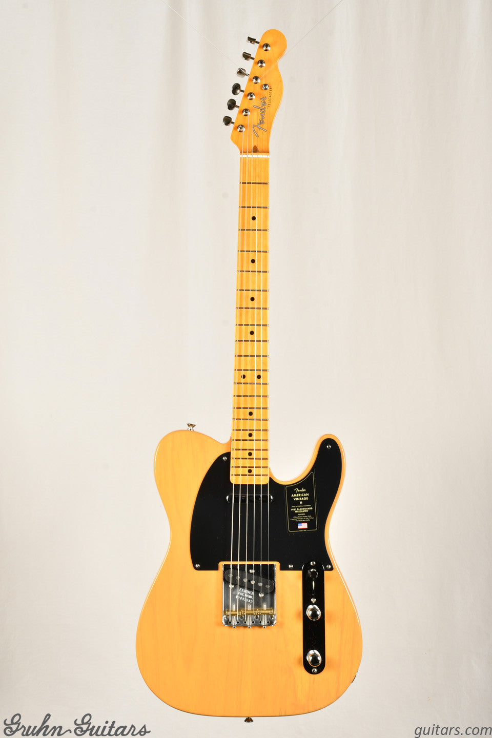 Fender American Vintage II 1951 Telecaster Maple Fingerboard - Butterscotch Blonde New EF10501