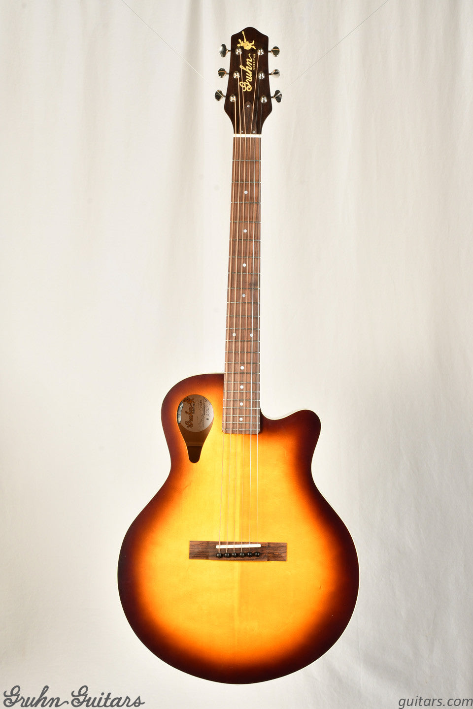 Gruhn Versitar Sitka / Black Locust - Tobacco Burst New AM9572