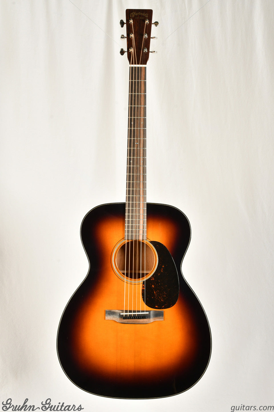 Martin Special Gruhn Spec 18 Style 0000 w/ Sinker Mahogany - Sunburst New AB13524