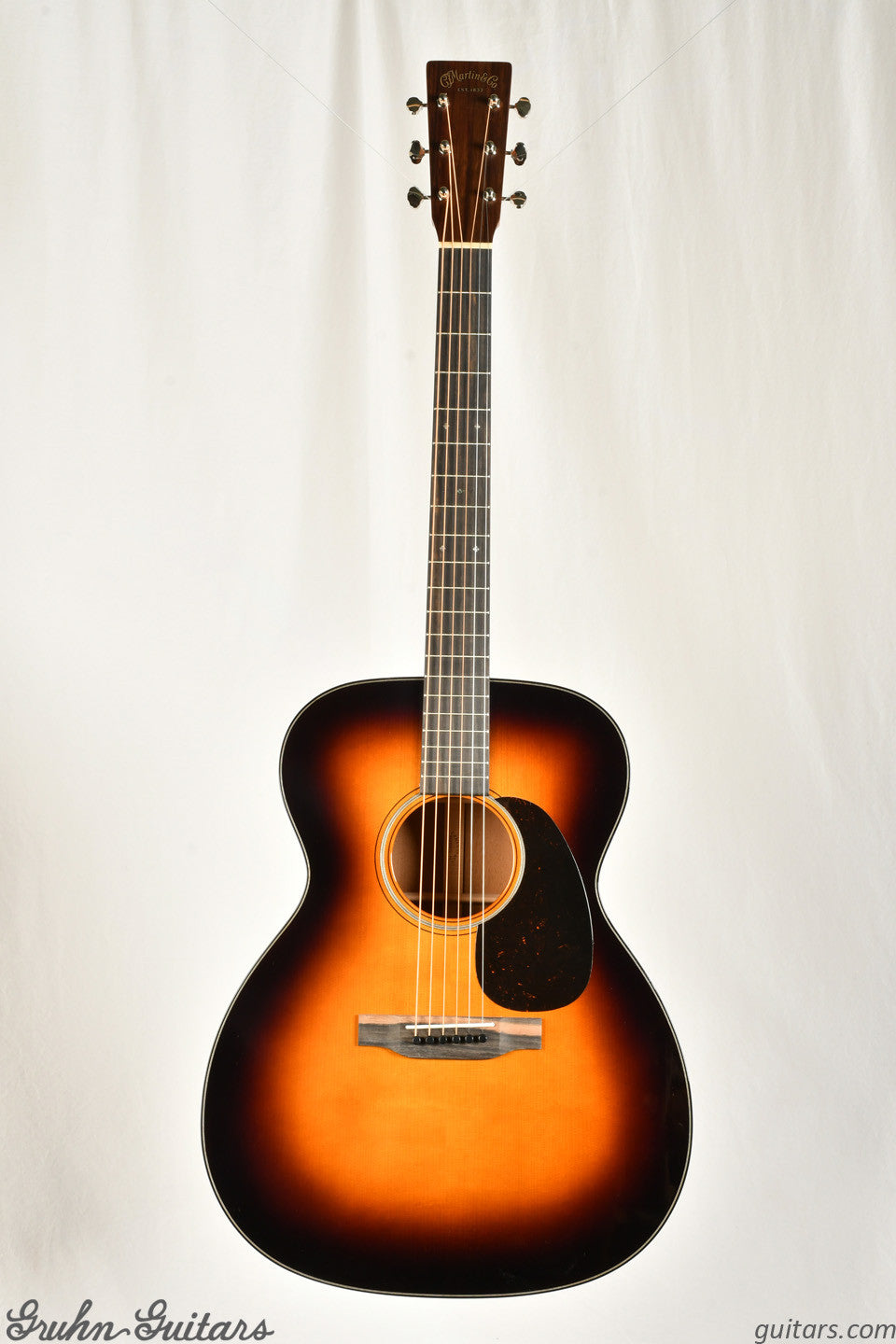 Martin Special Gruhn Spec 18 Style 0000 w/ Sinker Mahogany - Sunburst New AB13527