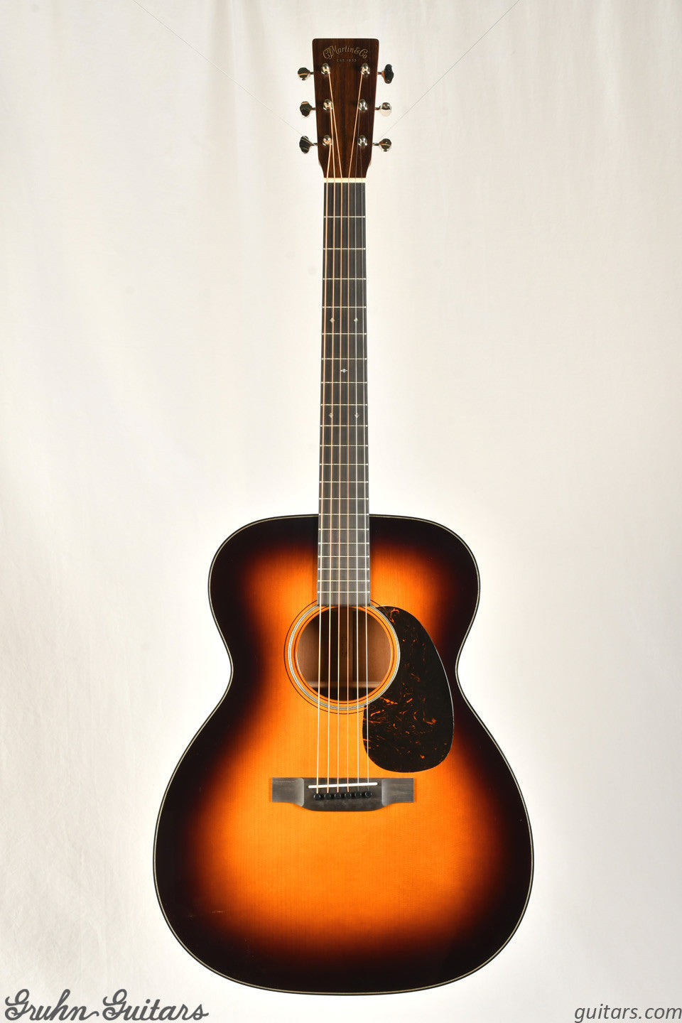 Martin Special Gruhn Spec 18 Style 0000 w/ Sinker Mahogany - Sunburst New AB13541