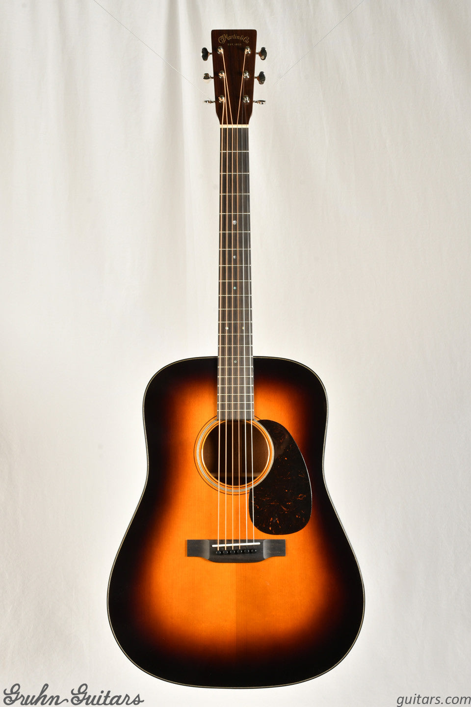 Martin Special Gruhn Spec 18 Style Dreadnought w/ Sinker Mahogany - Sunburst New AA13459