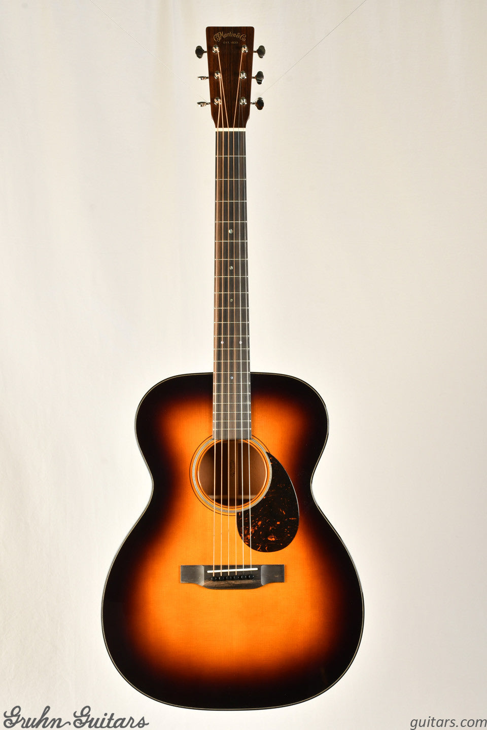 Martin Special Gruhn Spec 18 Style OM w/ Sinker Mahogany - Sunburst New AB13718