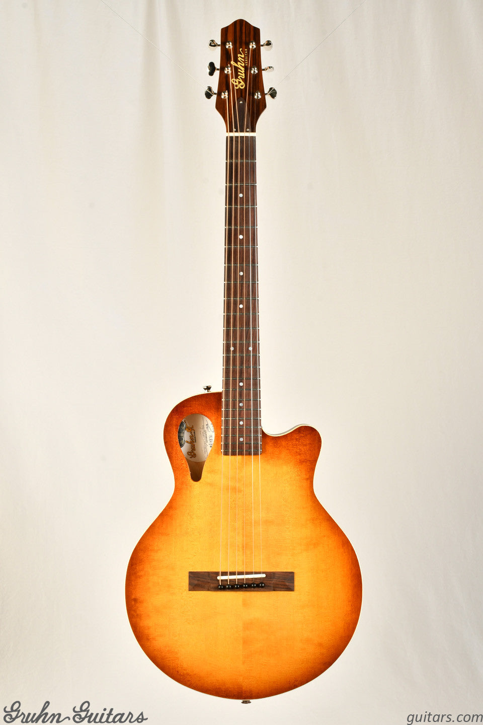 Gruhn Versitar Thinline Sitka / Pecan - Sunburst New AM9650