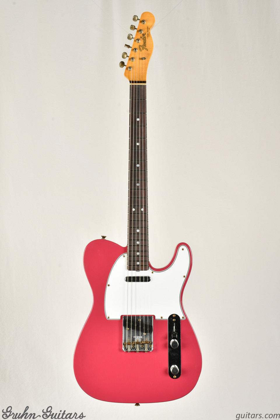 Fender Custom Shop 65 Telecaster Rosewood Journeyman - Faded Dakota Red New EF10581