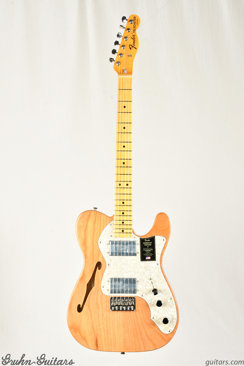 Fender American Vintage II 1972 Telecaster Thinline New EF10593