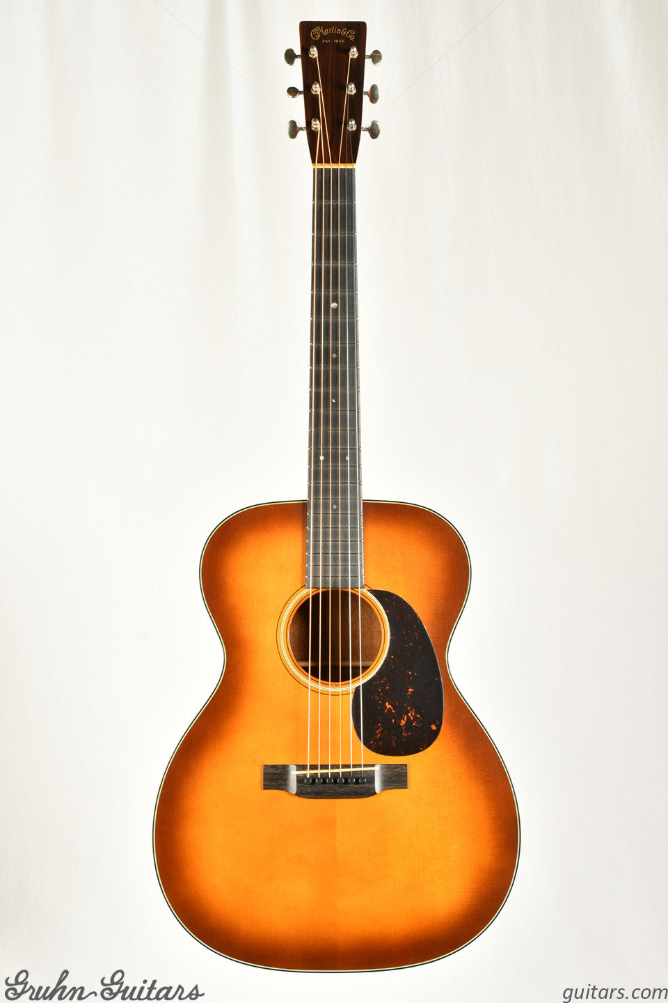 Martin Custom Shop 000-18 Custom Authentic 1937 Stage 1 Aging - Ambertone New AB13827
