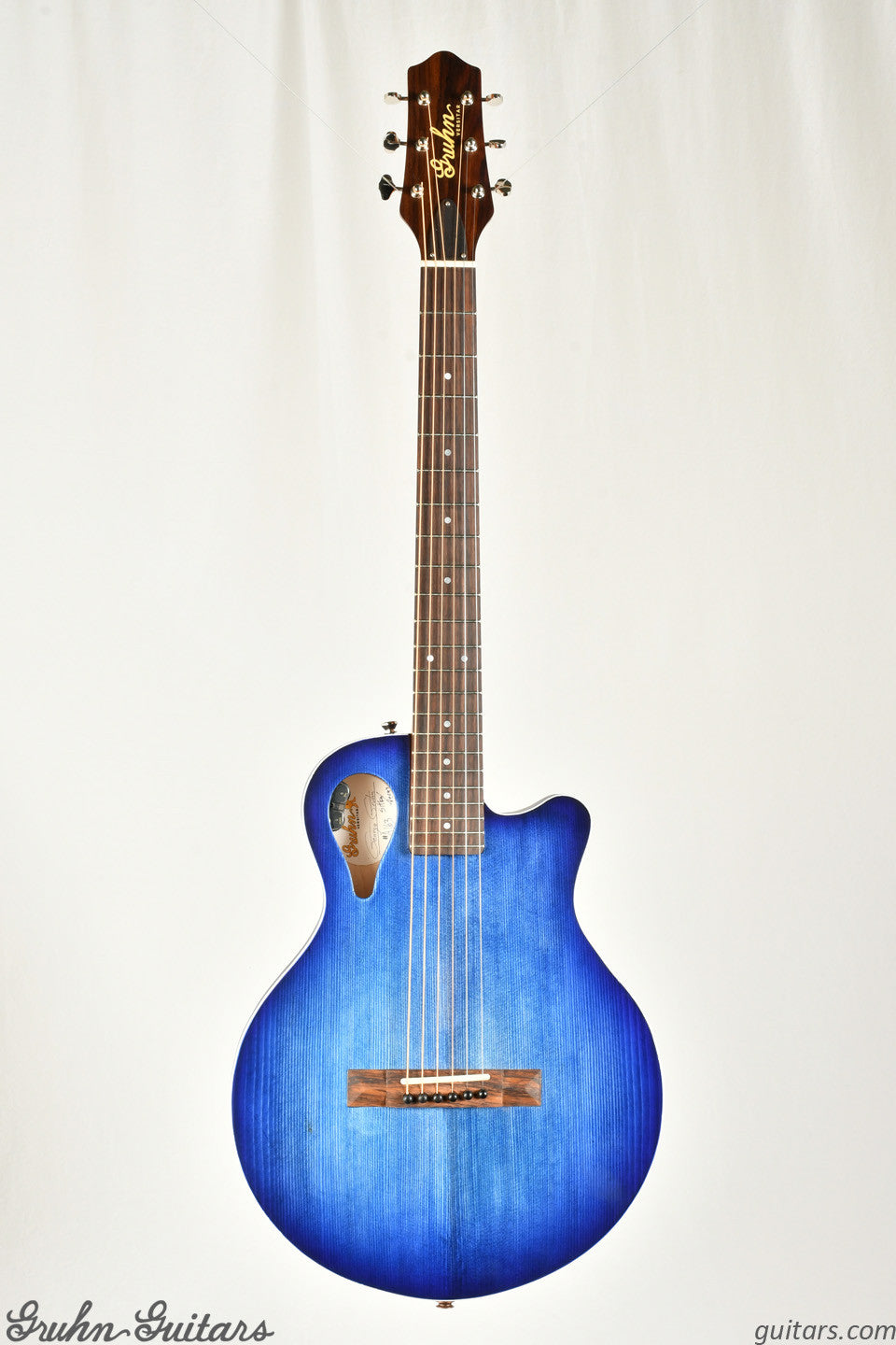 Gruhn Versitar Thinline Sitka / Pecan - Blue New AM9681
