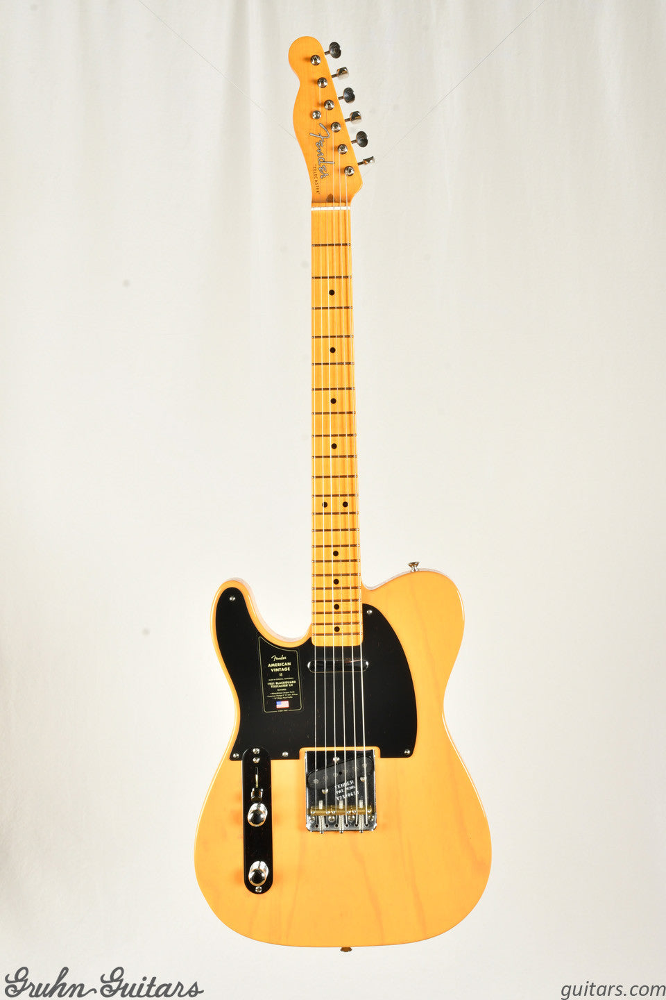 Fender American Vintage II 1951 Telecaster Maple Fingerboard Left-handed - Butterscotch Blonde New EF10620