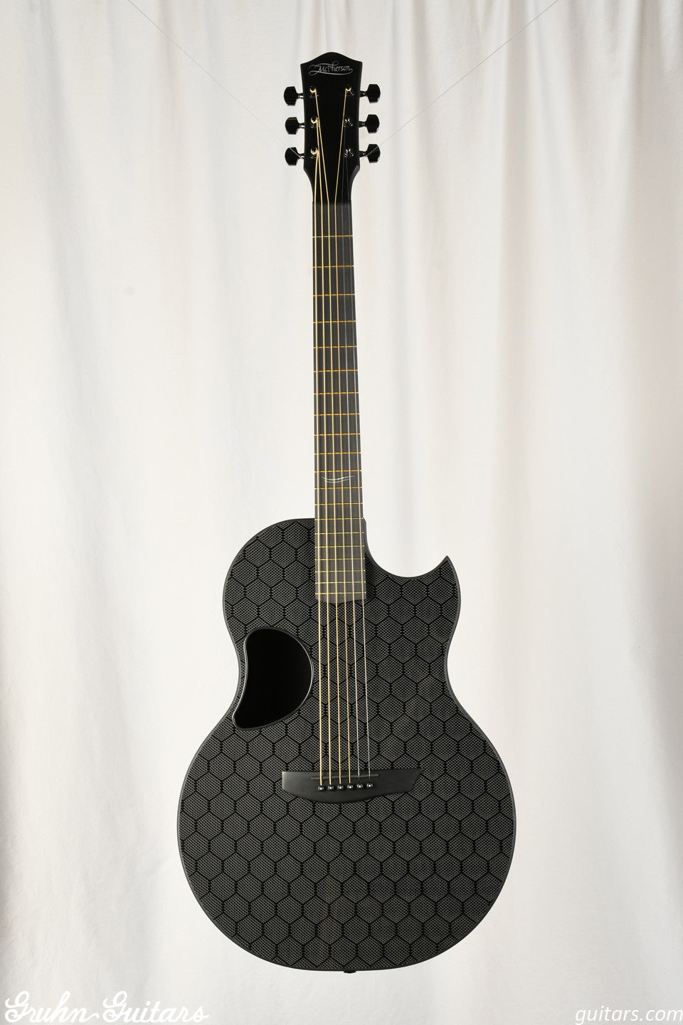 McPherson Carbon Sable Honeycomb Black Hardware CSHBLKBLK2 New AM9684