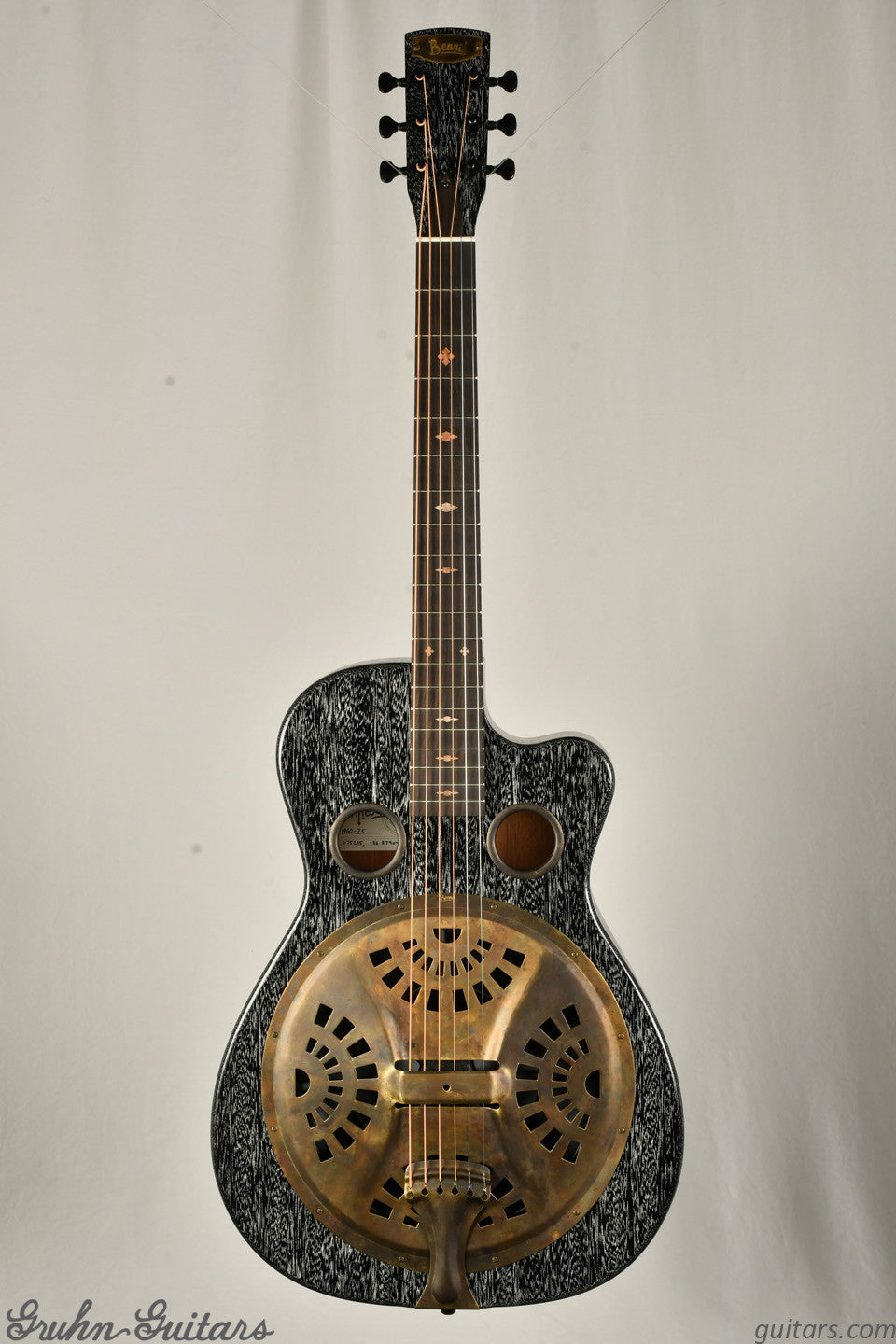 Beard Trailhead R Roundneck Cutaway - Custom Black Doghair New RG5545