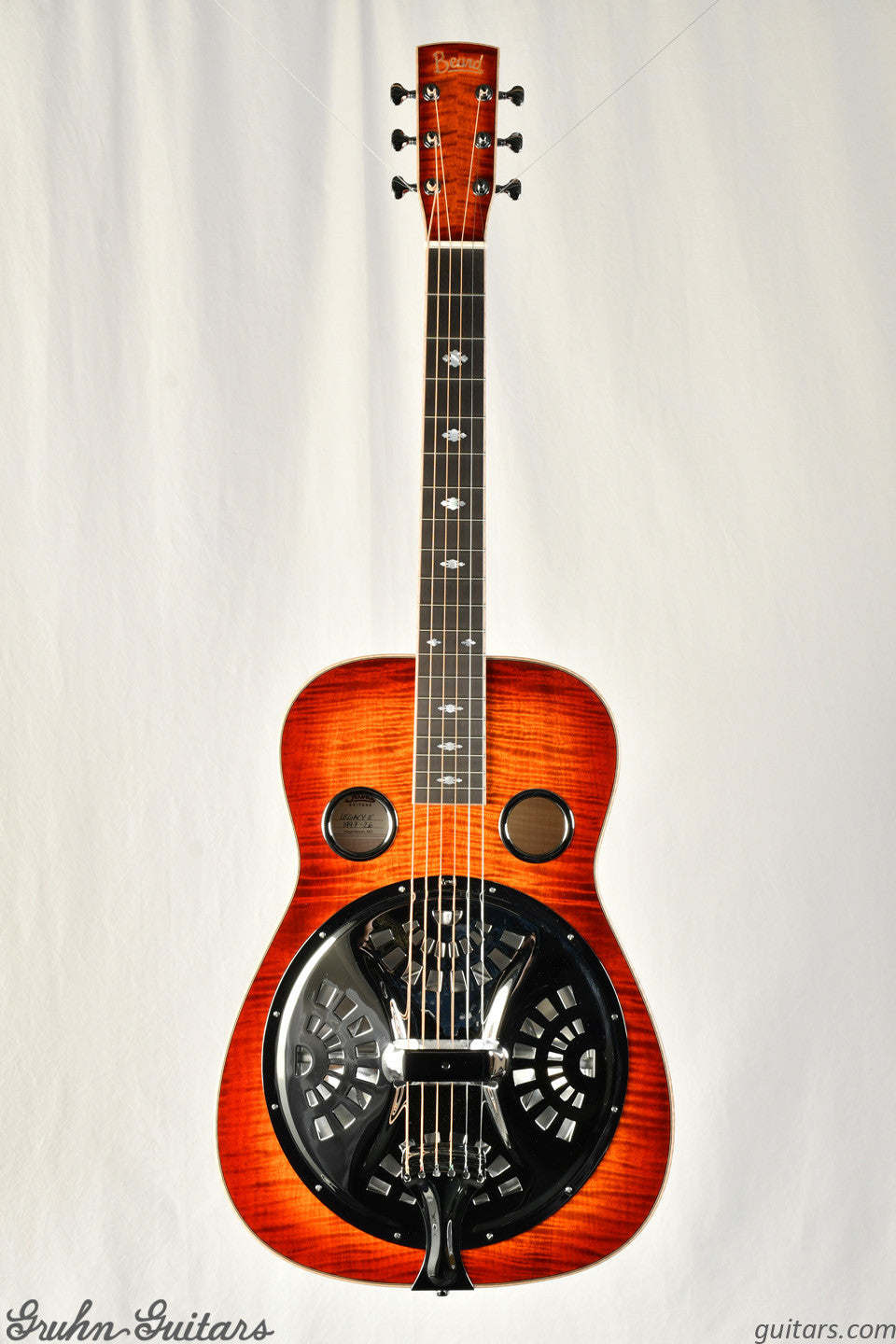 Beard Legacy E Model Squareneck - Amber Sunburst New RG5553