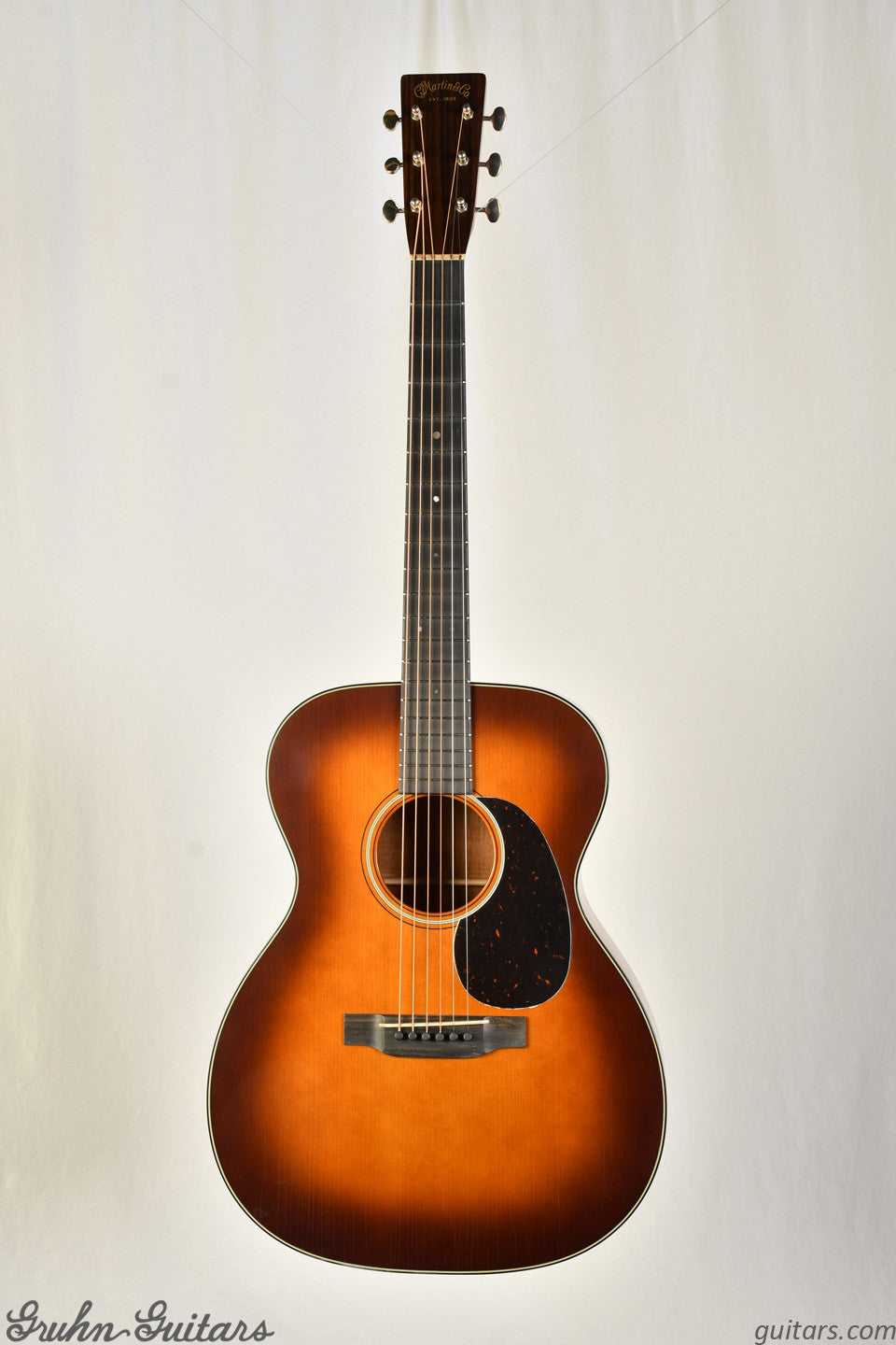 Martin Custom Shop 000-18 Custom Authentic 1937 Stage 1 Aging - Ambertone New AB14125