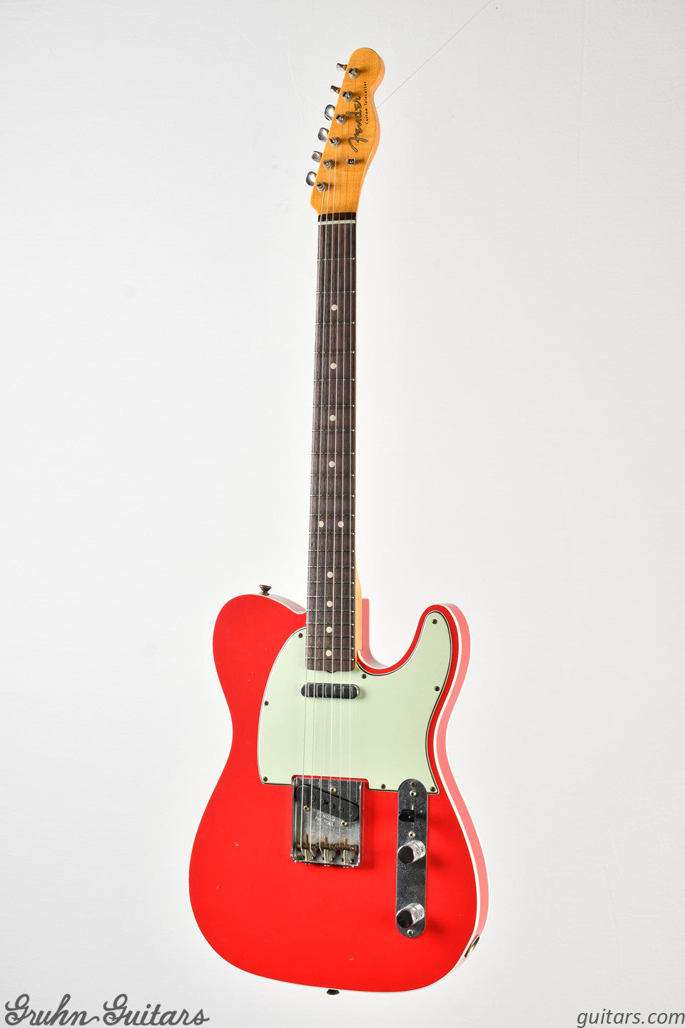 Fender Custom Shop WW10 62 Telecaster Custom Journeyman- Hot Rod Red 2020 EF10748