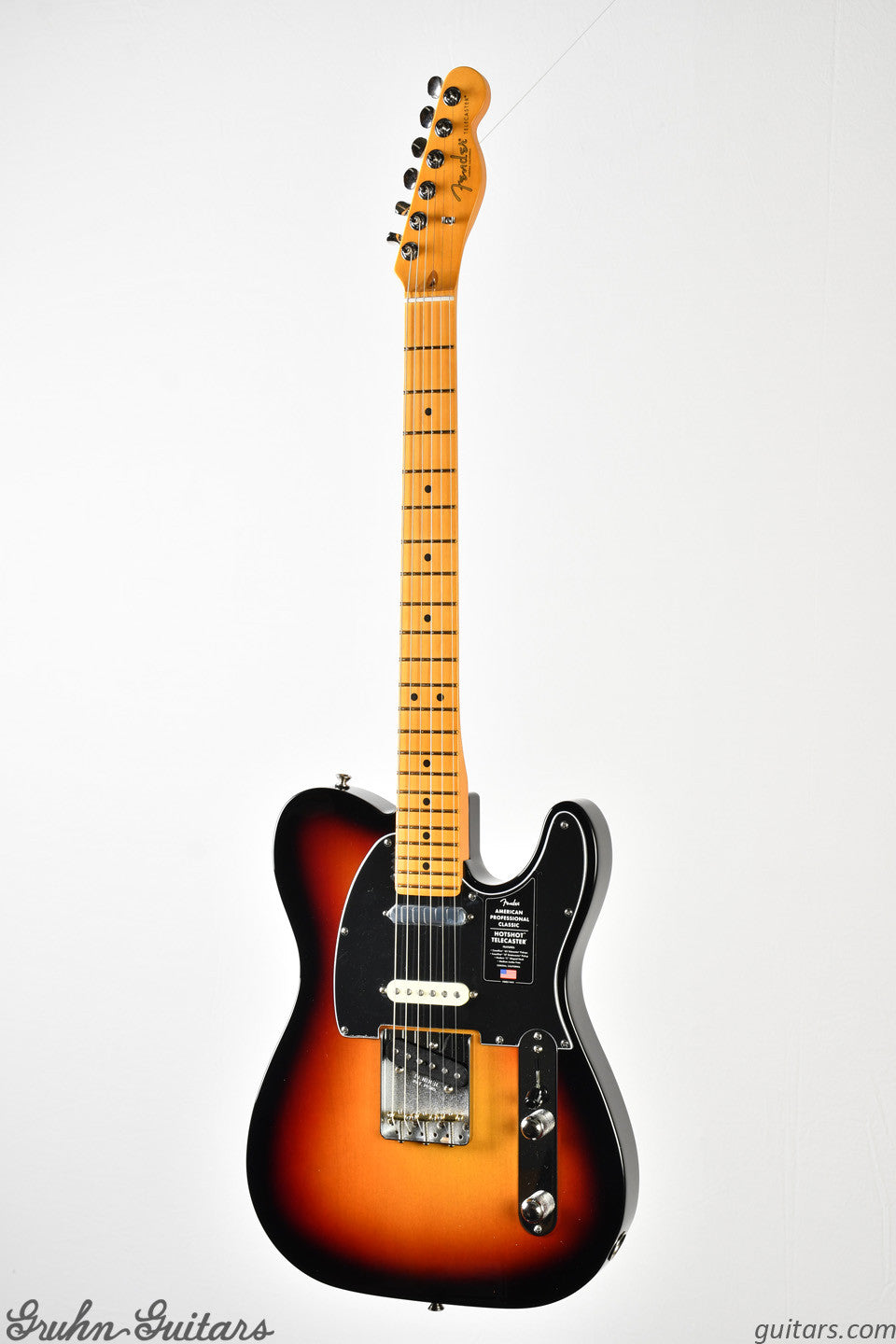 Fender American Professional Classic Hotshot Telecaster Maple Fingerboard - 3 Color Sunburst New EF10752