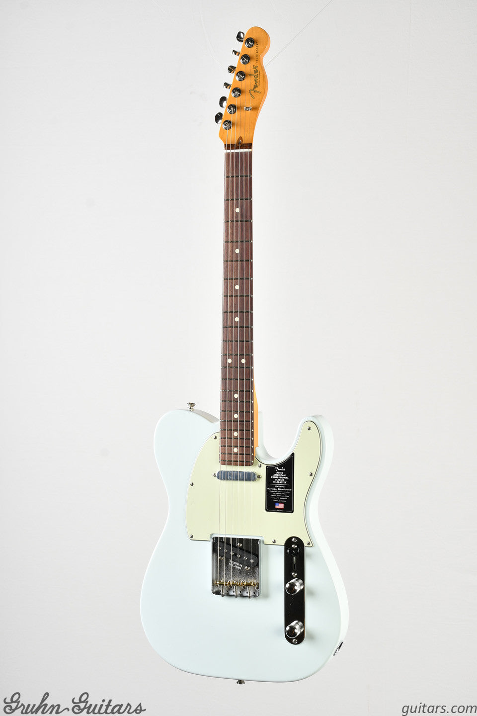 Fender Limited Edition American Professional Classic Telecaster (Silent System) - Sonic Blue US26078303 EF10771