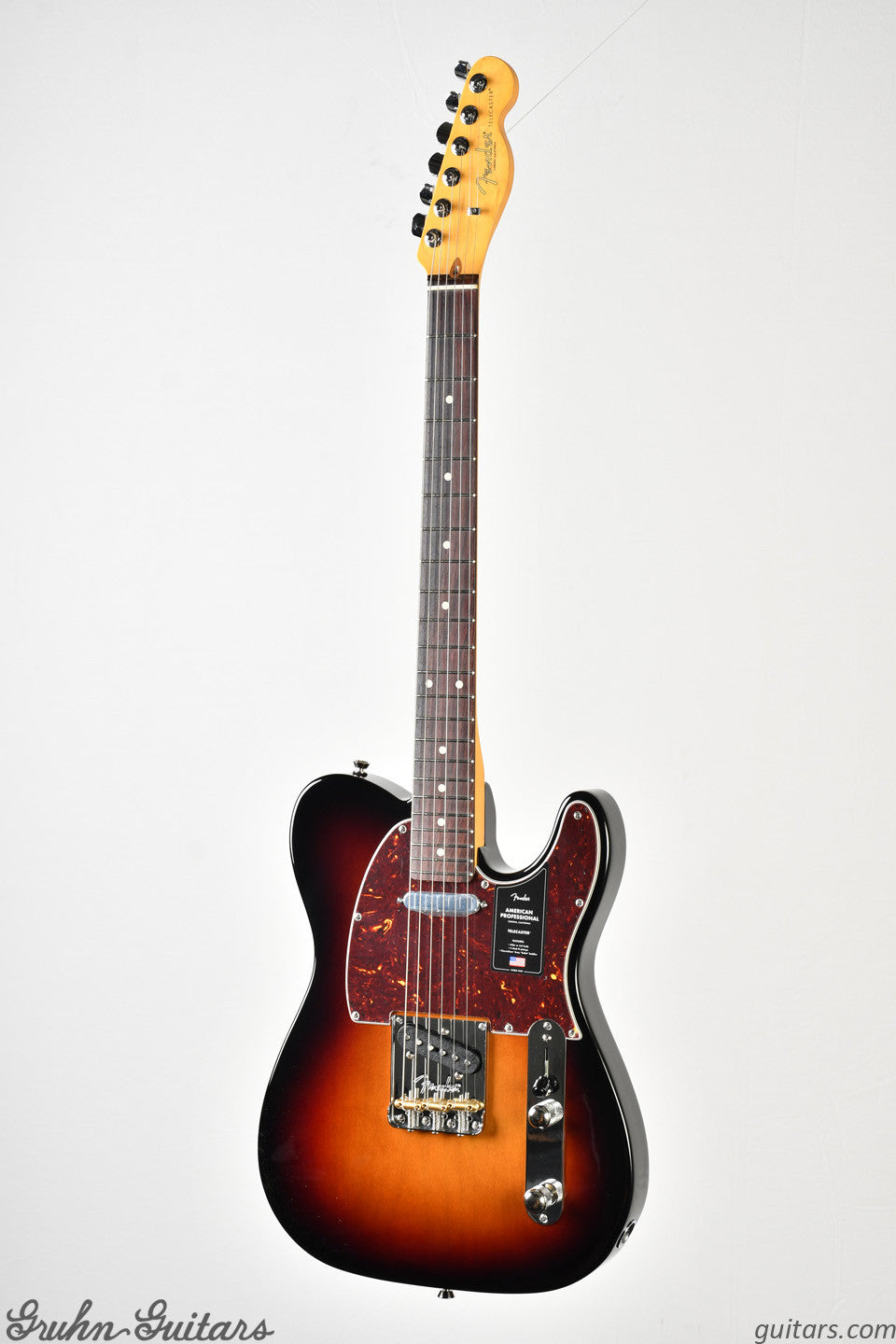 Fender American Professional Telecaster Rosewood Fingerboard - 3 Color Sunburst New EF10779