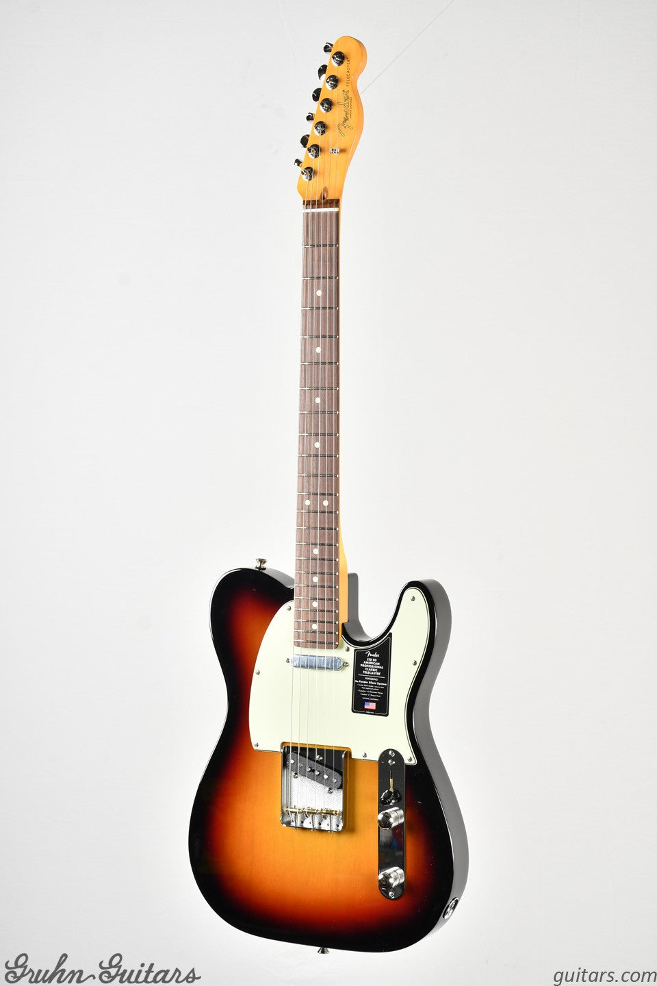 Fender Limited Edition American Professional Classic Telecaster (Silent System) - 3 Color Sunburst New EF10788