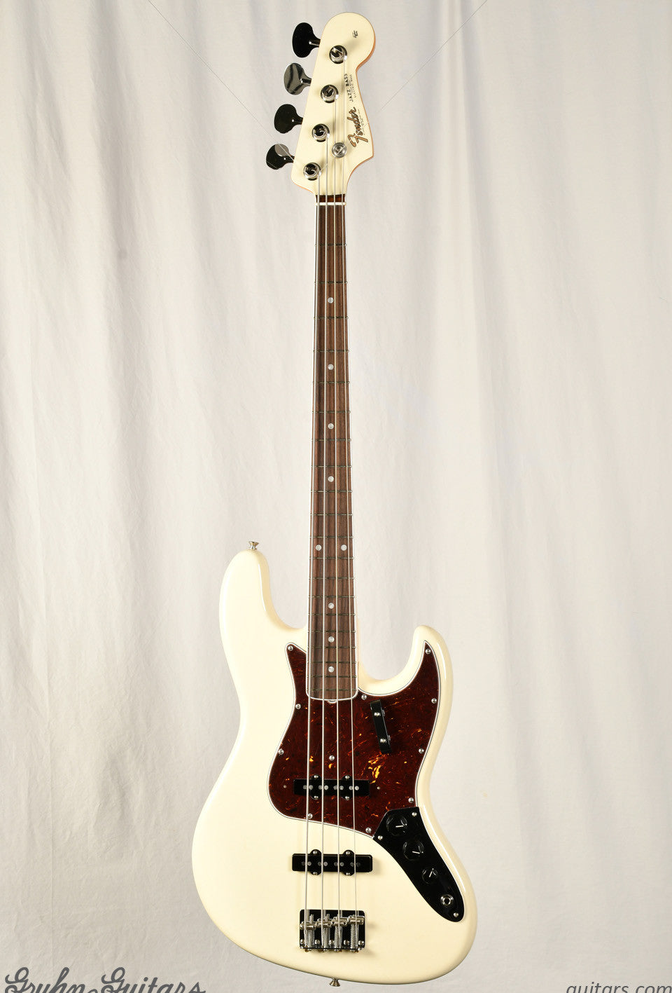 Fender American Vintage II 1966 Jazz Bass Rosewood Fingerboard - Olympic White New BF3331