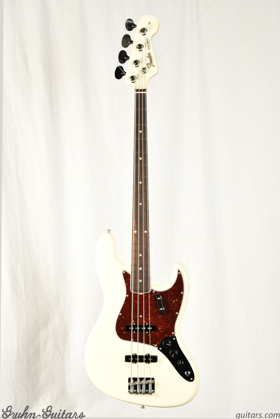 Fender American Vintage II 1966 Jazz Bass Rosewood Fingerboard - Olympic White New BF3347