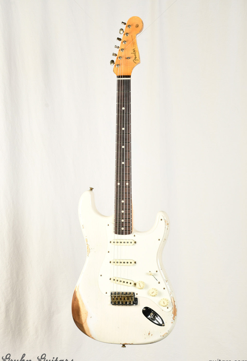 Fender Custom Shop 1959 Stratocaster Heavy Relic - Aged White Blonde New EF10329