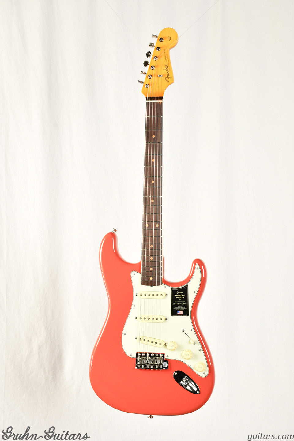 Fender American Vintage II 1961 Stratocaster Rosewood Fingerboard - Fiesta Red New EF10346